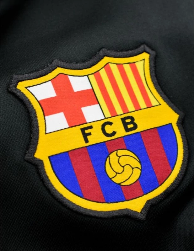 Trenerka për fëmijë FC Barcelona, e zezë