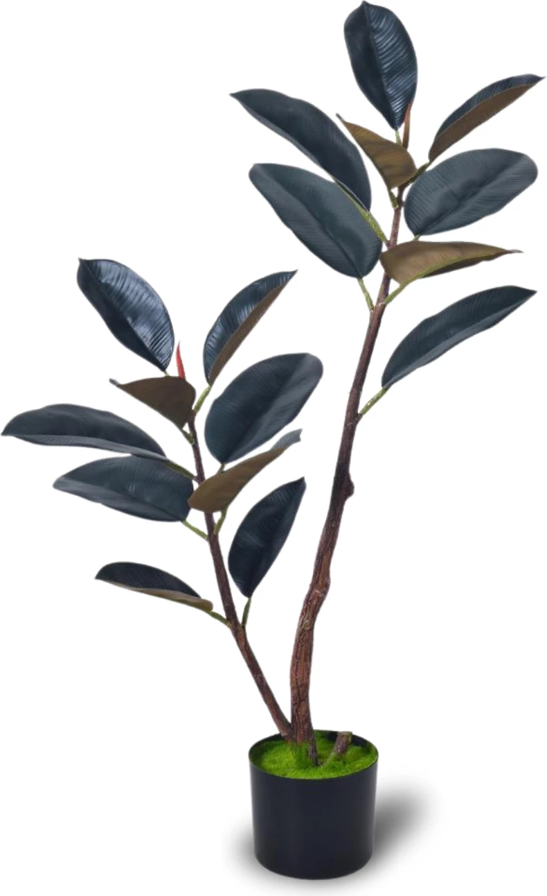 Bimë artificiale Dark Rubber Tree, 150 cm