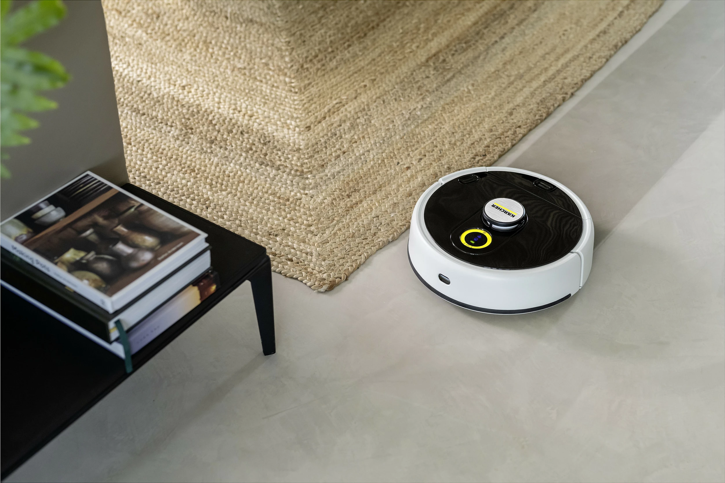 Fshesë robotike Kärcher RCF 3, navigim LiDAR, fshirje me lagështi, 5200mAh, zezë/bardhë
