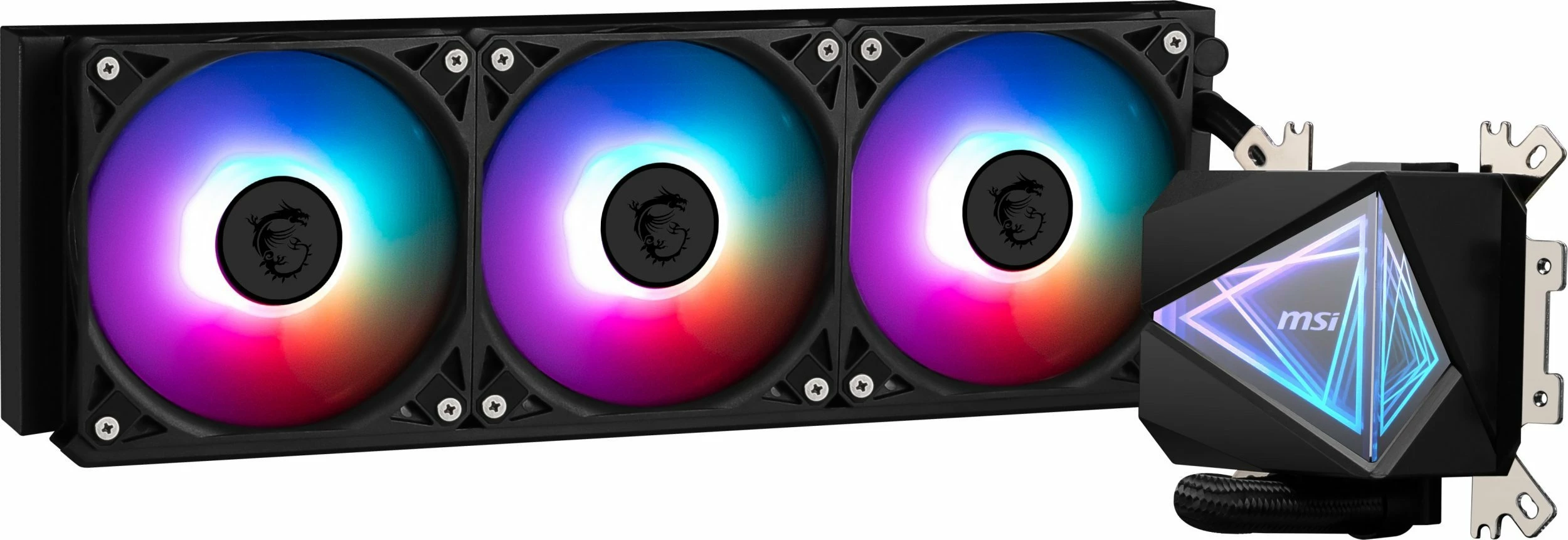 Ftohje me ujë MSI MAG CoreLiquid I360 360mm ARGB, e zezë, set me 3x120mm (306-7ZW8A11-C24)
