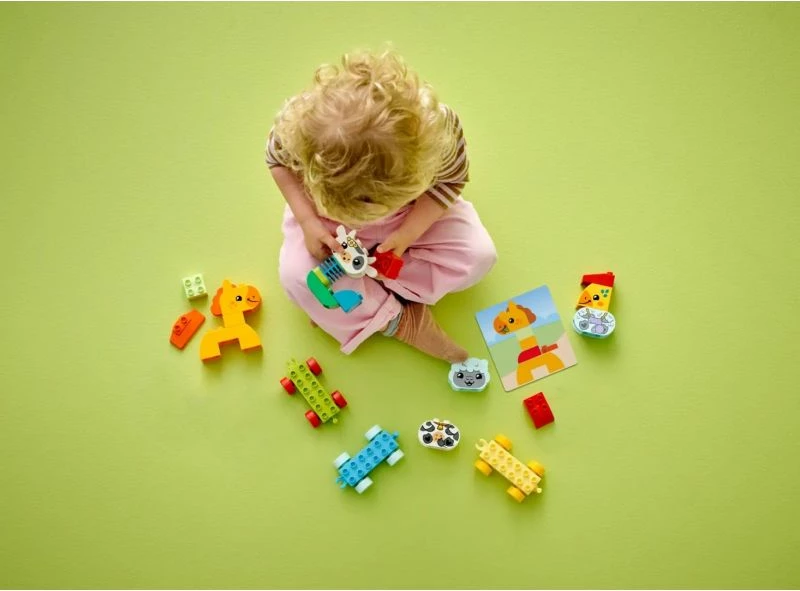 Lodra konstruktive Lego për fëmijë DUPLO Animal Train