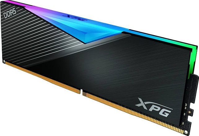RAM Memorje ADATA XPG LANCER RGB, DDR5, 64GB (2x32GB), 6400MHz, CL32, 288-pin DIMM