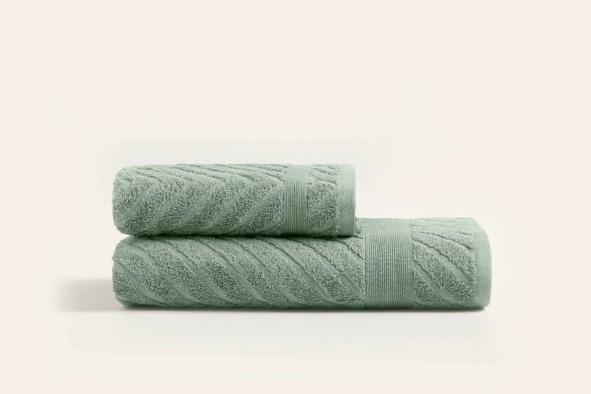 Set peshqirësh banje (2 copë), Mijölnir, 1026A-071-2, ngjyrë e gjelbër