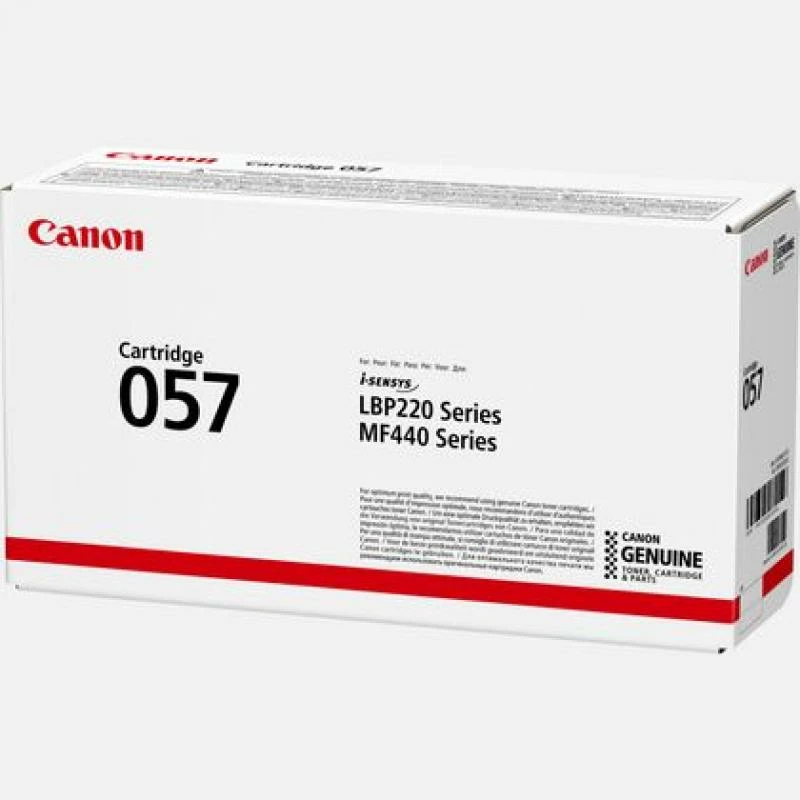 Toner, Canon, CRG 057 (3009C002), rendiment 2400–4400 faqe, i zi