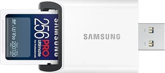 Kartelë SD Samsung PRO Ultimate SDXC 256GB me lexues