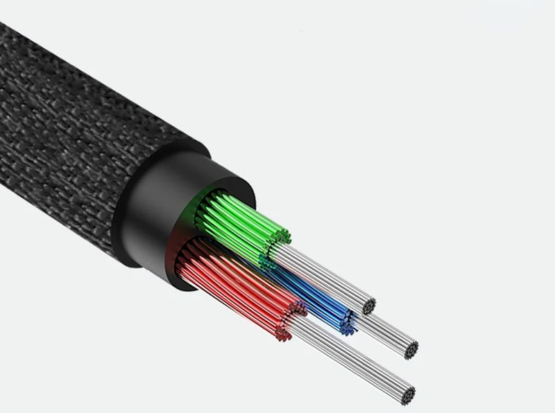 Kabllo AUX Baseus Yiven M30 CAM30-CS1 2x Jack 3.5mm 1.5m e zezë