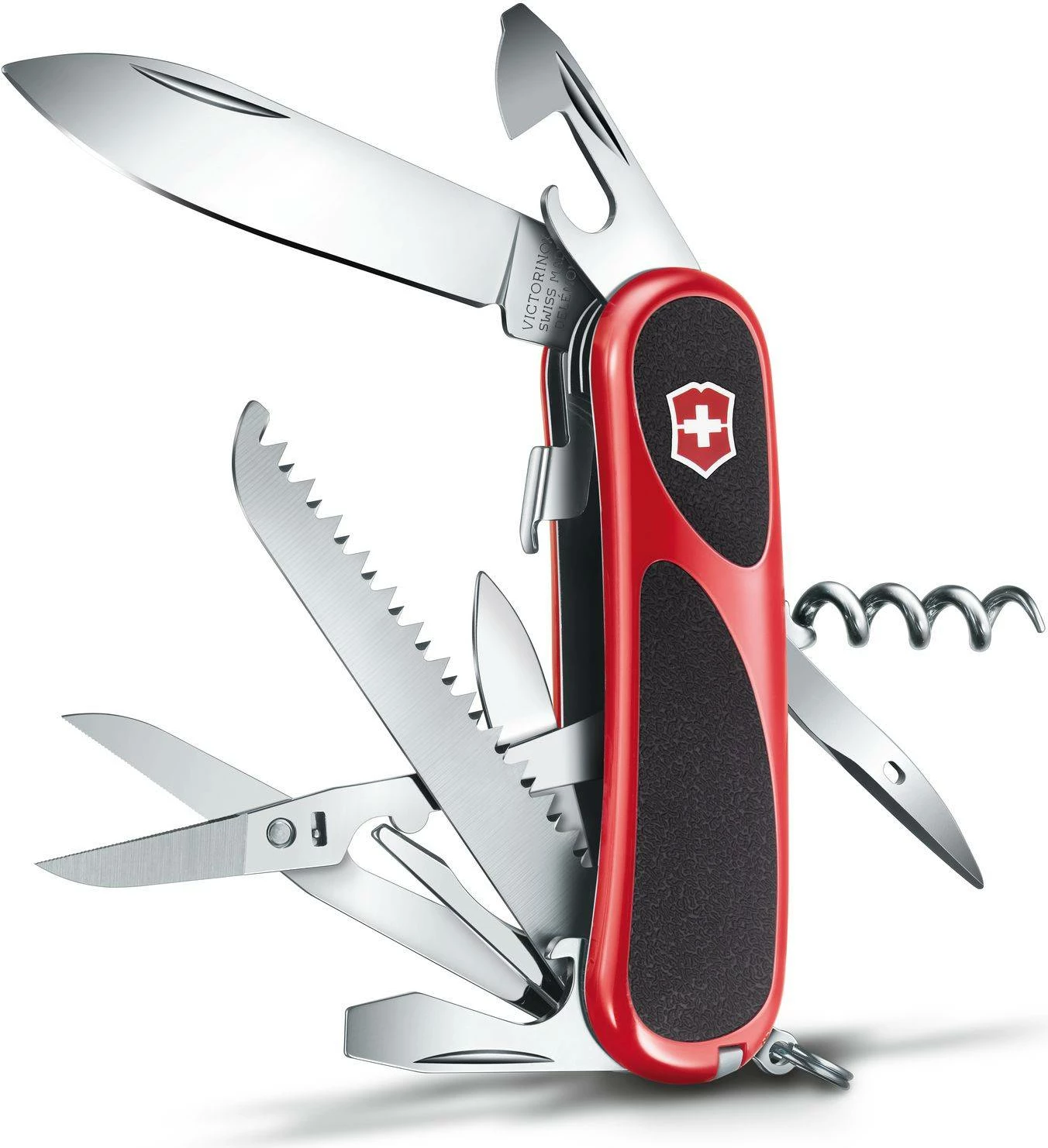 Thikë xhepi "Evolultion 17" Victorinox, e kombinuar kuq e zi