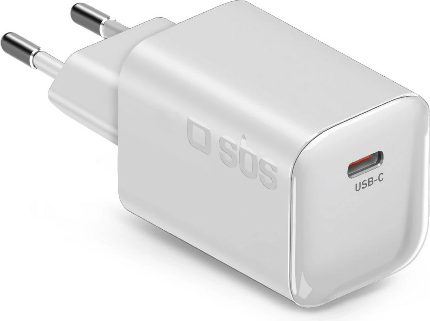 Karikues SBS 65W 1c USB-C i bardhë