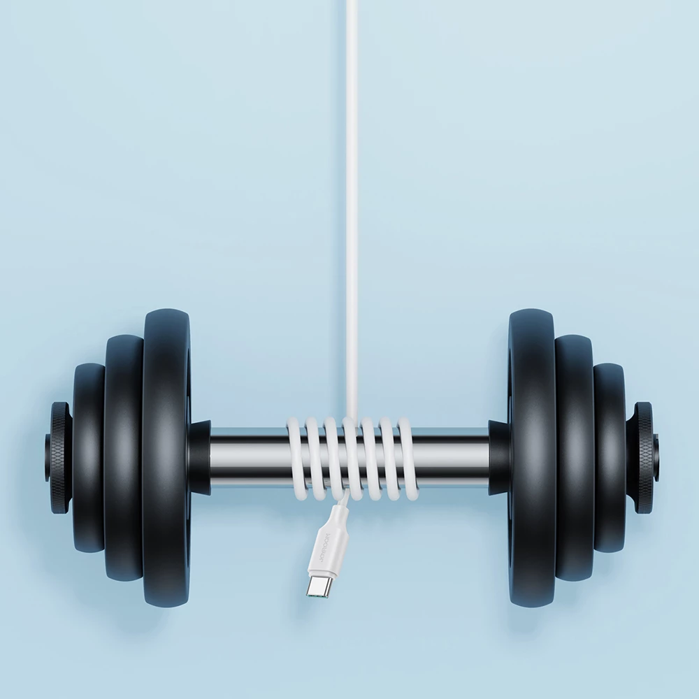 Kabllo karikimi dhe të dhënash, Joyroom, Long-Lasting Series A9 S-UC027A9, 2m 3A 20W USB-A në USB-C USB 2.0 480 Mbps, e bardhë