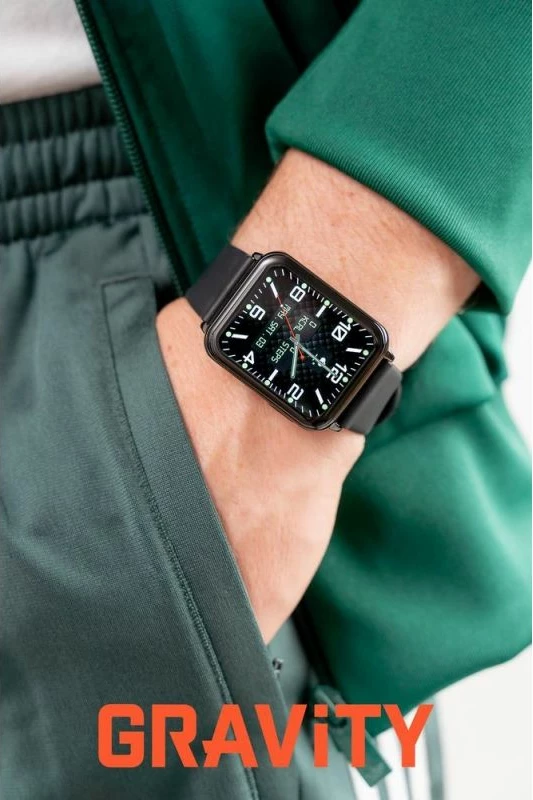Smartwatch Gravity, e zezë