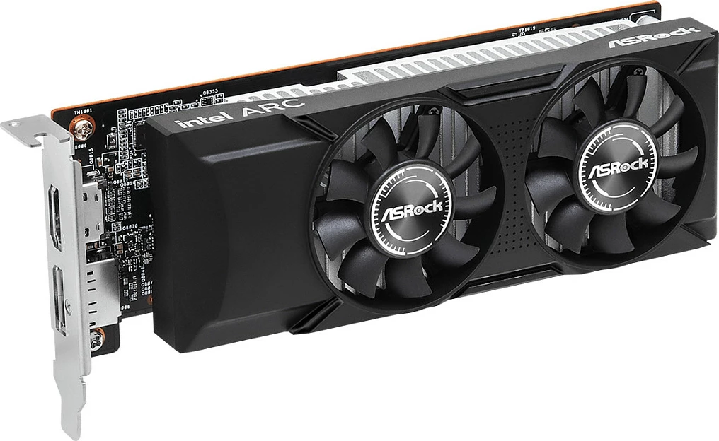 Kartë grafike ASRock Intel Arc A310 Low Profile, 4GB GDDR6, PCIe 4.0 x8, e zezë