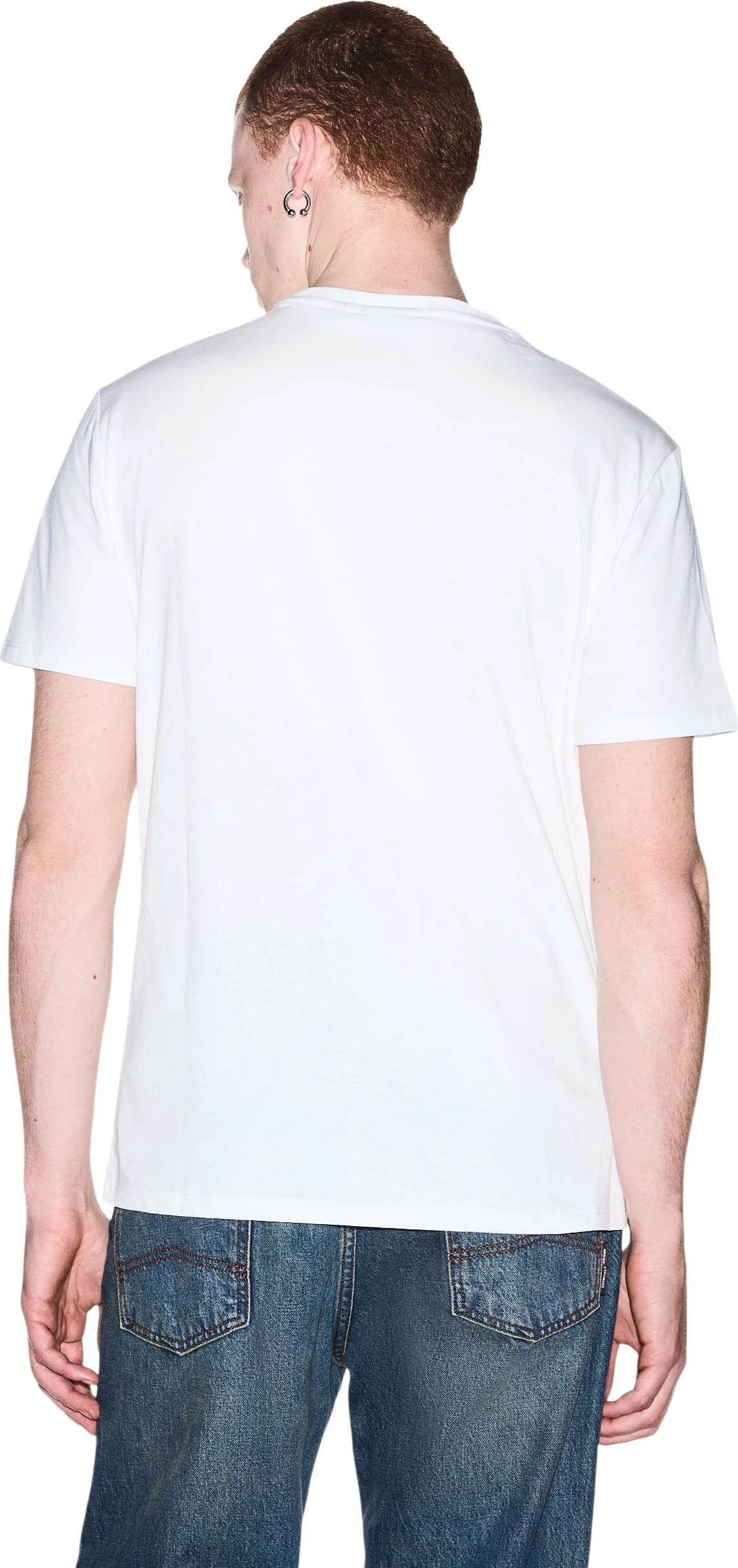 Maicë për meshkuj Armani Exchange XM003094 AF21323, e bardhë [Madhësia: XXL]