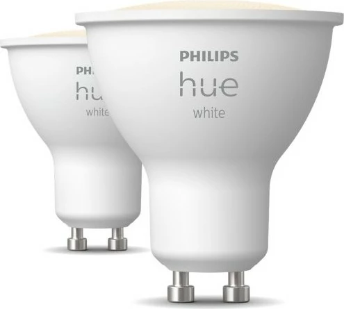 Dritë e mençur Philips Hue GU10, LED, Bluetooth/Zigbee, e bardhë