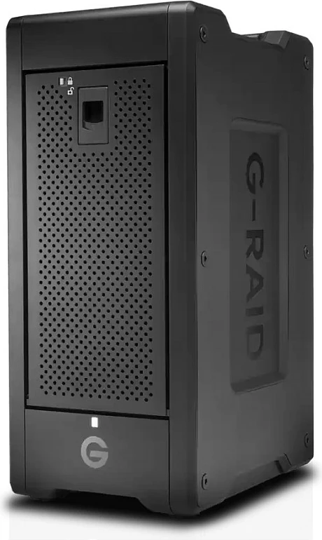 Sistem ruajtjeje ekstern RAID Sandisk Professional G-RAID SHUTTLE 8, 208TB, Thunderbolt 3, USB-C, 8 HDD, i zi