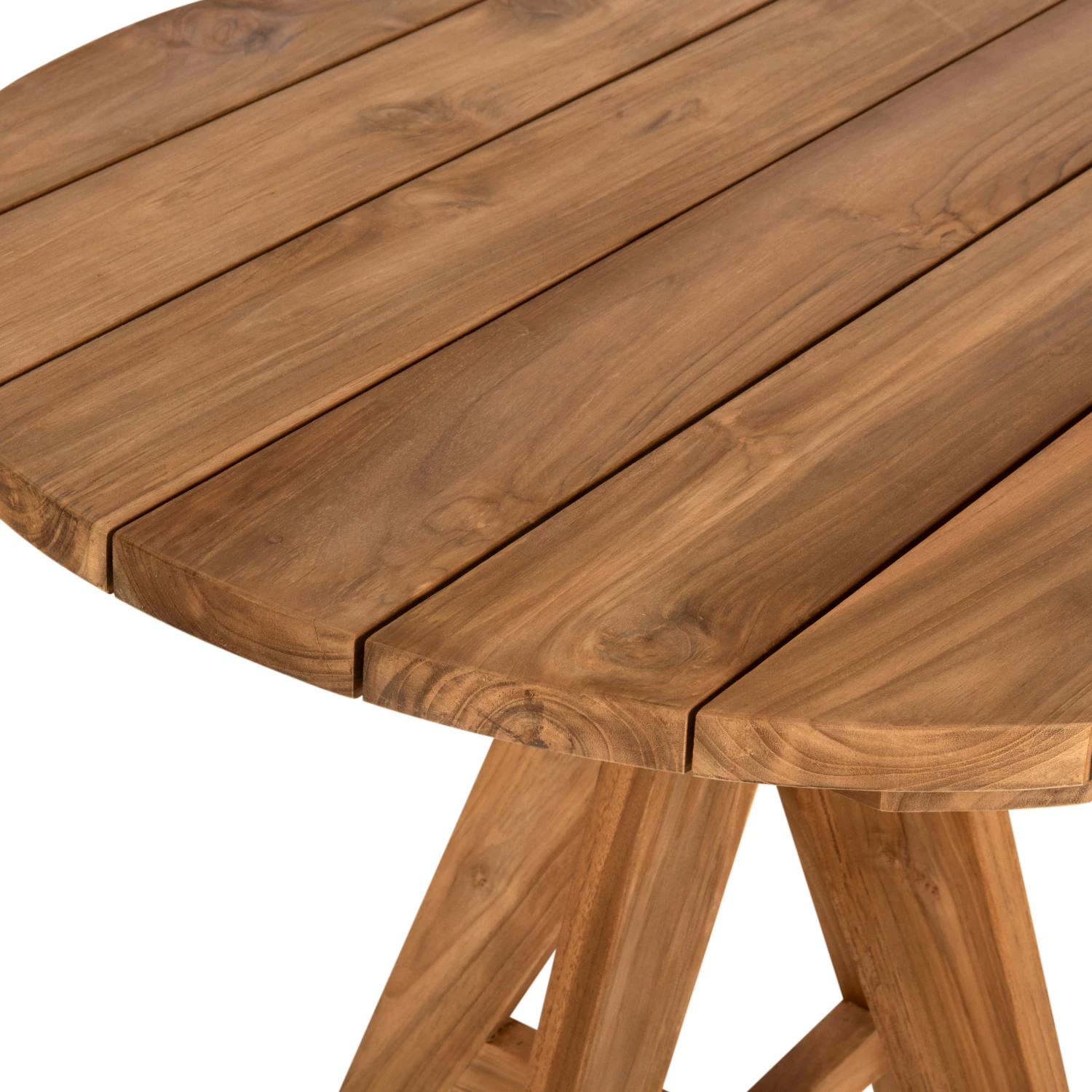 Tavolinë për kopsht LEO FH9623, 80x80x75 cm, dru teak