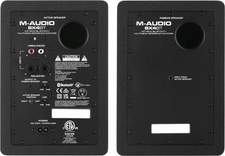 Monitorë Bluetooth M-AUDIO BX4, të zinj, palë