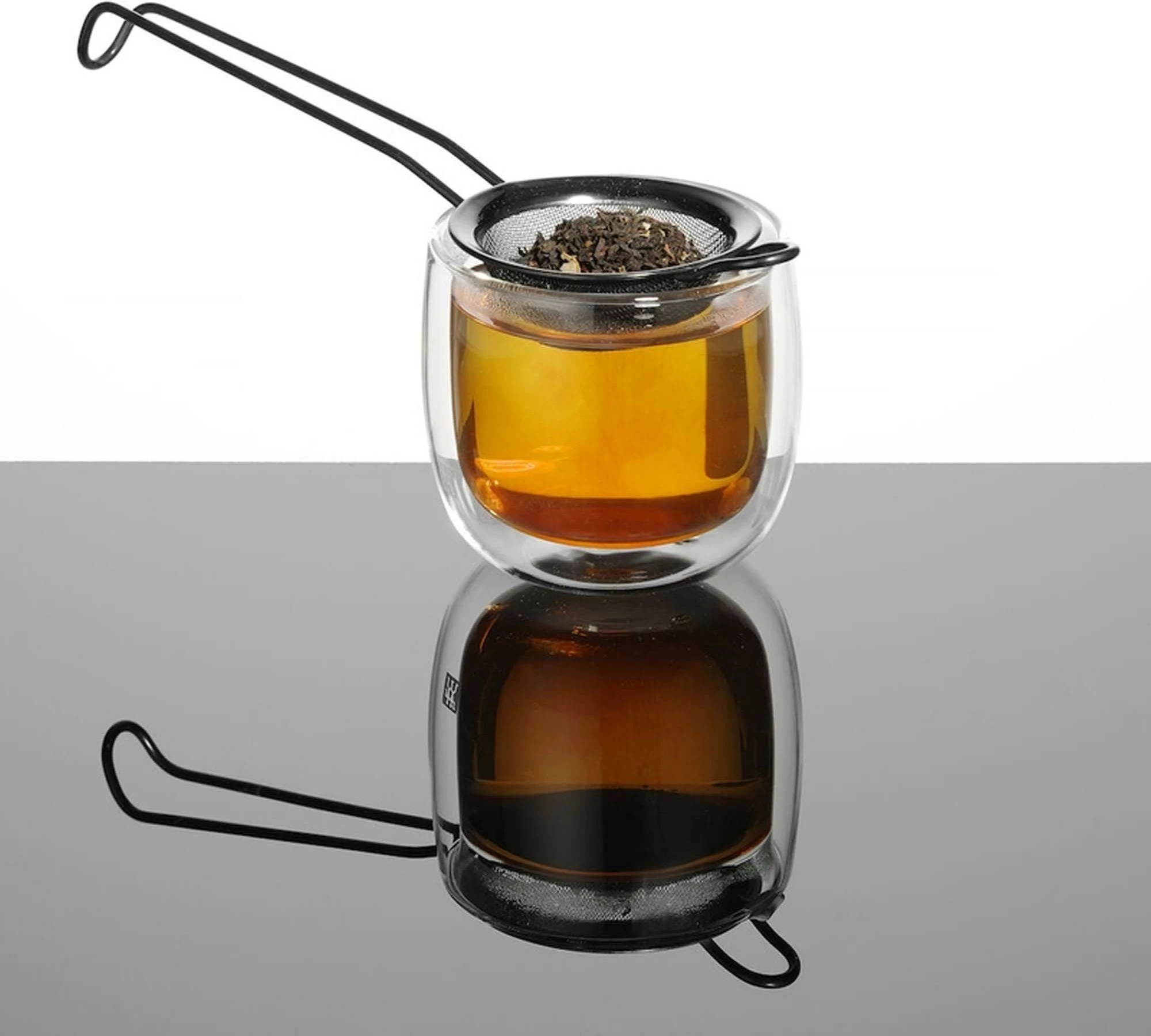 Sita për koktej, Bar Up, inox, ø75x220 mm, e zezë