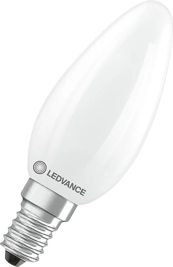 Llambë LED OSRAM Classic B 40 Filament, E14, 3.4W, 2700K Warm White, frosted