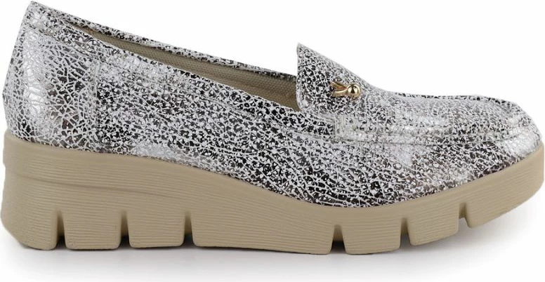 Këpucë platforme femra M. Daszyński MR23109D, të arta