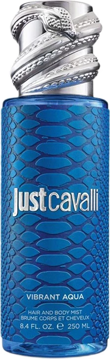 Mist për flokë dhe trup për femra Roberto Cavalli Just Cavalli Vibrant Aqua, 250ml