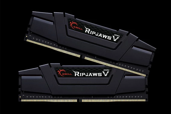 RAM Memorje G.Skill Ripjaws V, 16 GB, 2 x 8 GB, DDR4, 3200 MHz, E zezë