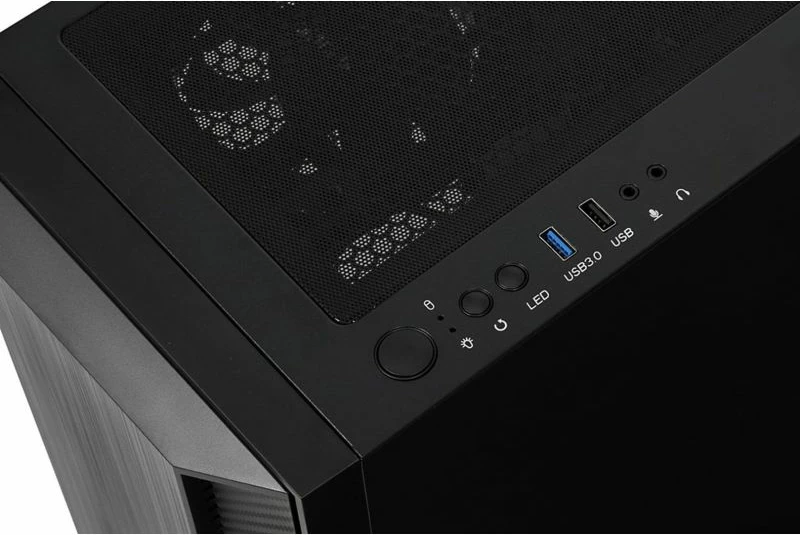 Kuti kompjuteri iBox Cetus 906, e zezë
