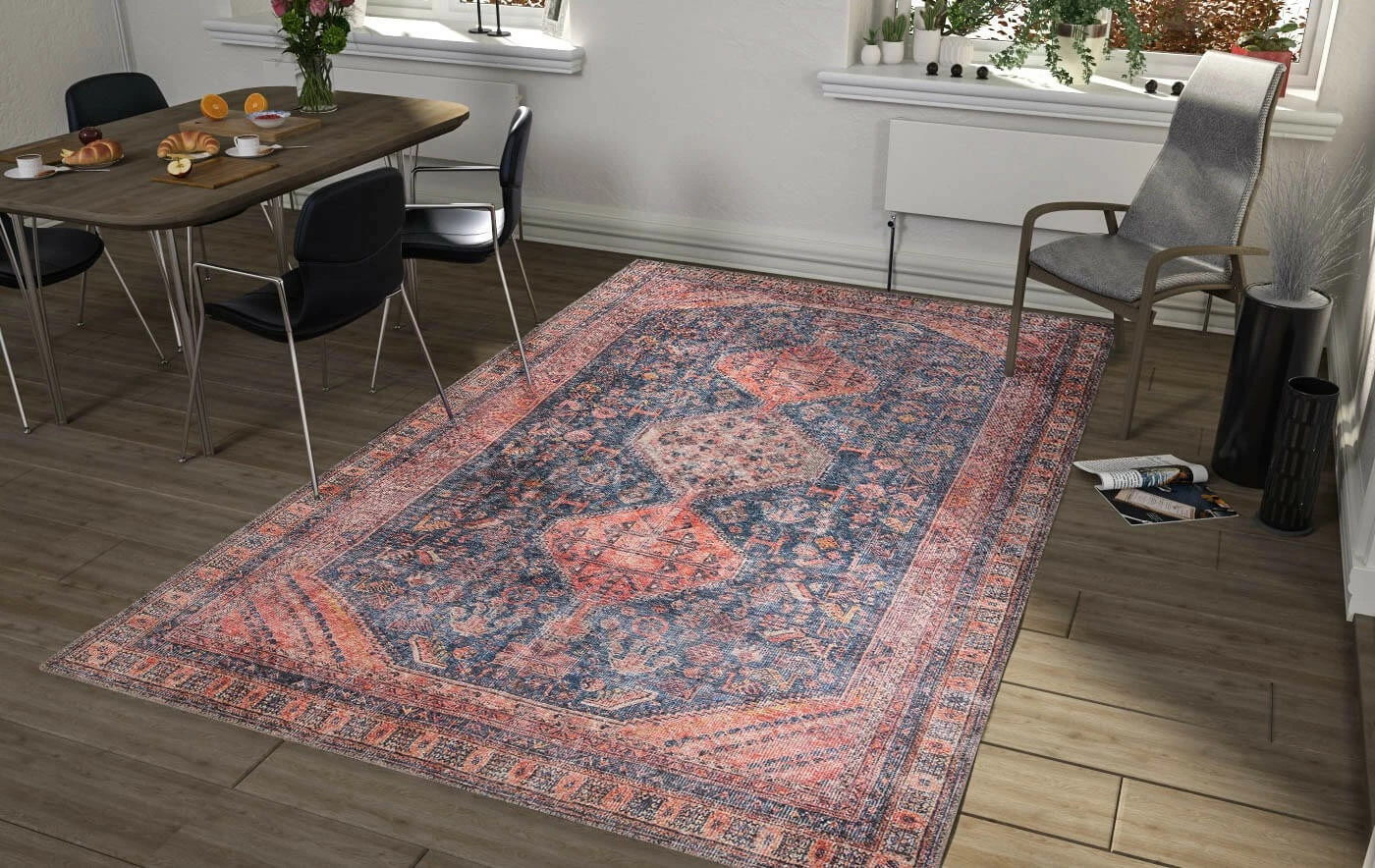 Qilim (230 x 330) Conceptum Hypnose, Blues Chenille - i kuq AL 366