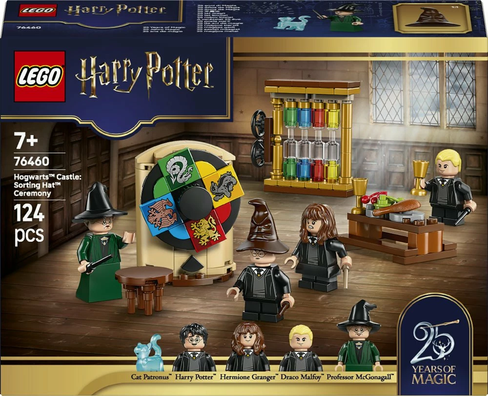 Set LEGO Harry Potter Hogwarts Castle: Sorting Ceremony 76460, 124 copë, 7+