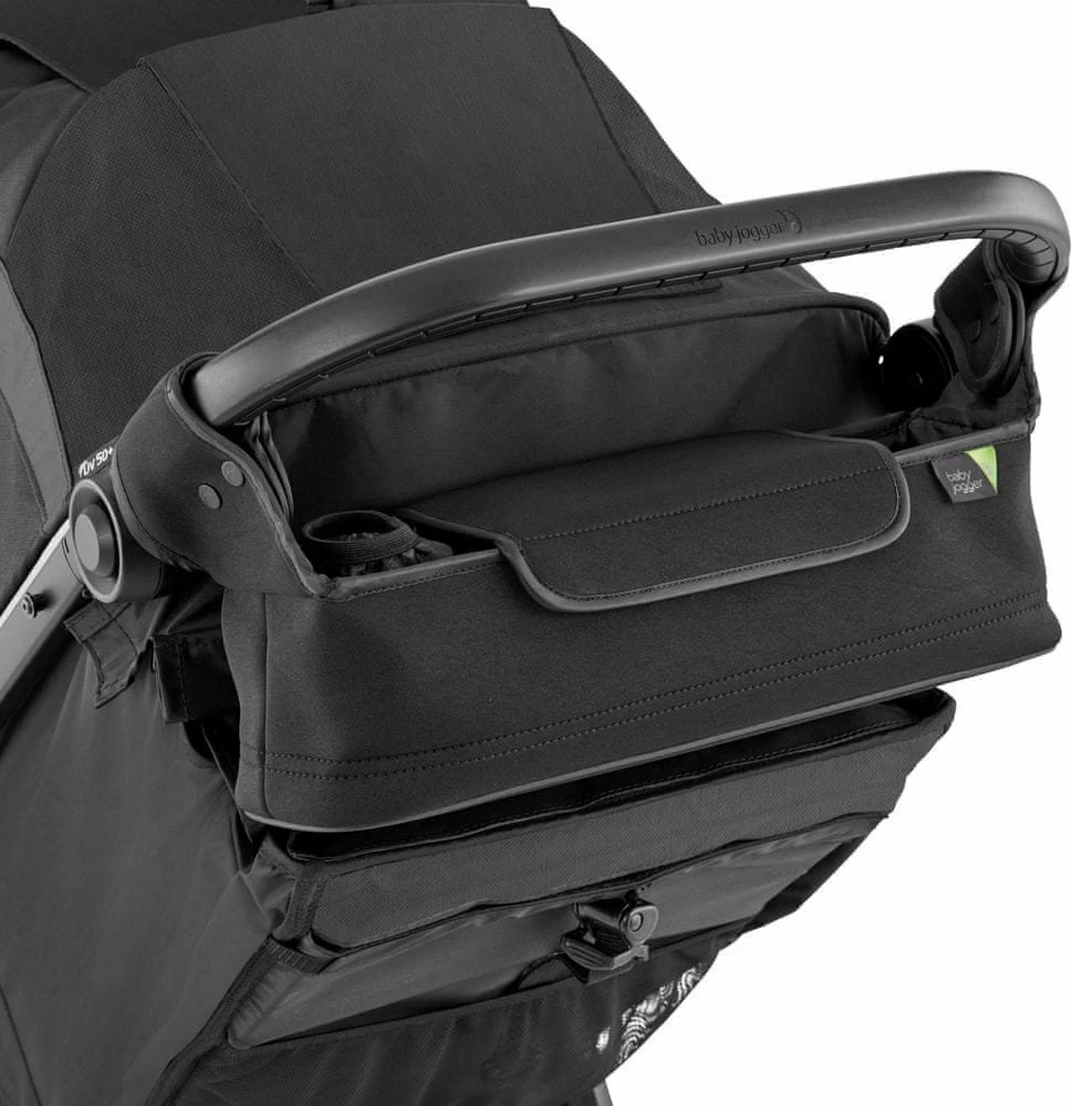 Organizator për karrocë Baby Jogger BBJ Parent Console 2 (429625), 38×23 cm, i zi