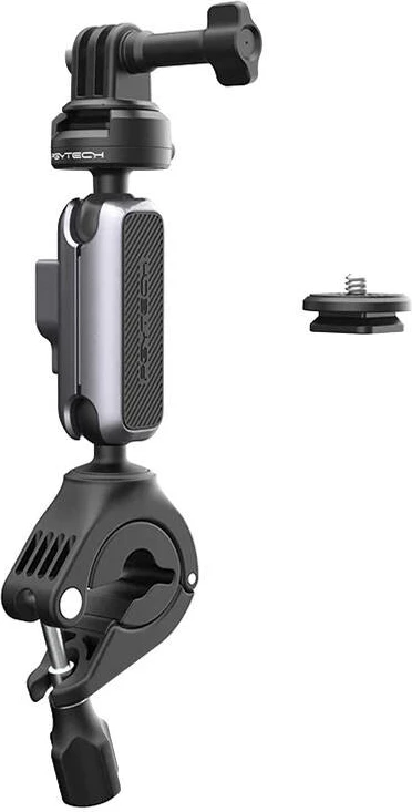 mbajtës timoni për kamera aksion, PGYTECH P-GM-222, përshtatshmëri Ø 8–35 mm, aliazh alumini, set aksesorësh