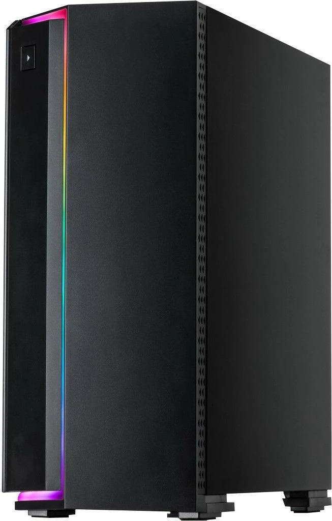 Kasë Inter-Tech S-3906 Renegade midi tower, RGB, pa PSU, e zezë