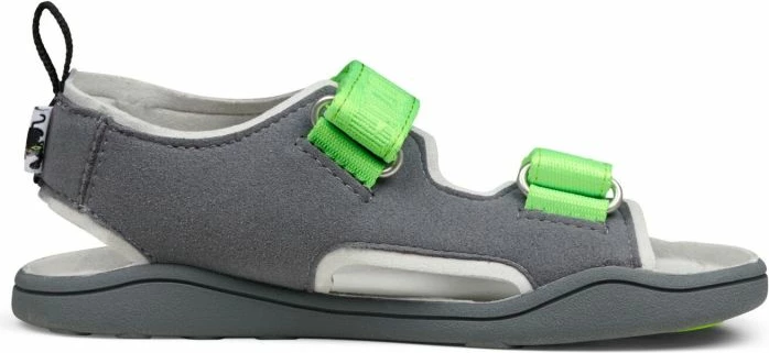 Sandale për fëmijë Affenzahn, të gjelbra dhe të hirtë