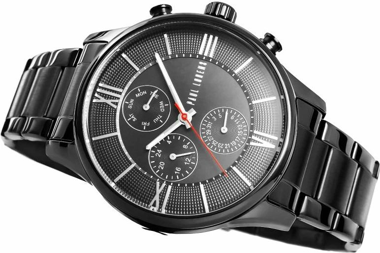 Orë dore për meshkuj Paul Lorens, e zezë