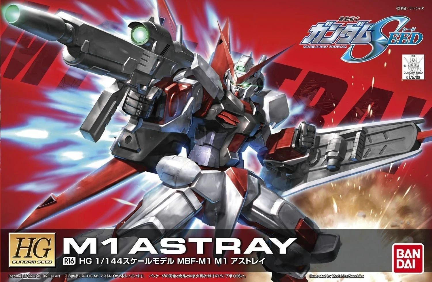 Model Bandai HG 1/144 R16 M1 ASTRAY, Koleksion