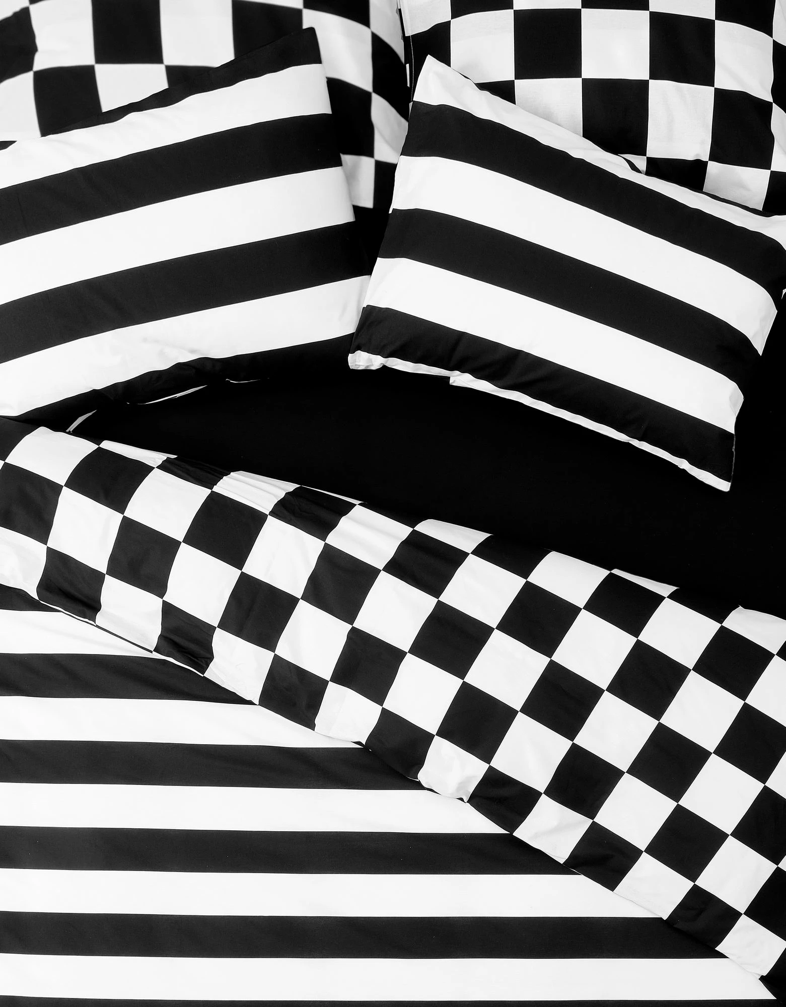 Set mbulesë për jorgan njëpersonësh, ngjyrë e zezë, L'Essentiel Linge de Maison