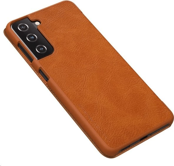 Mbështjellës flip NILLKIN QIN për Samsung Galaxy A14, kafe