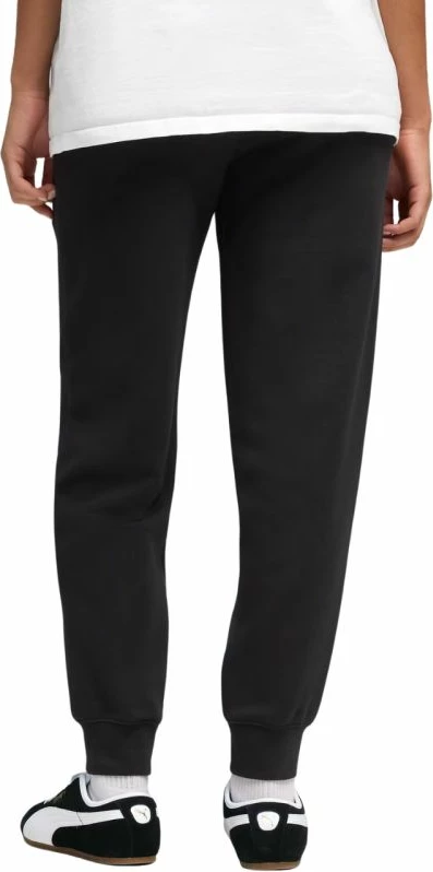 Pantallona sportive Puma ESS Script Comfort femra, të zeza [Madhësia: M]