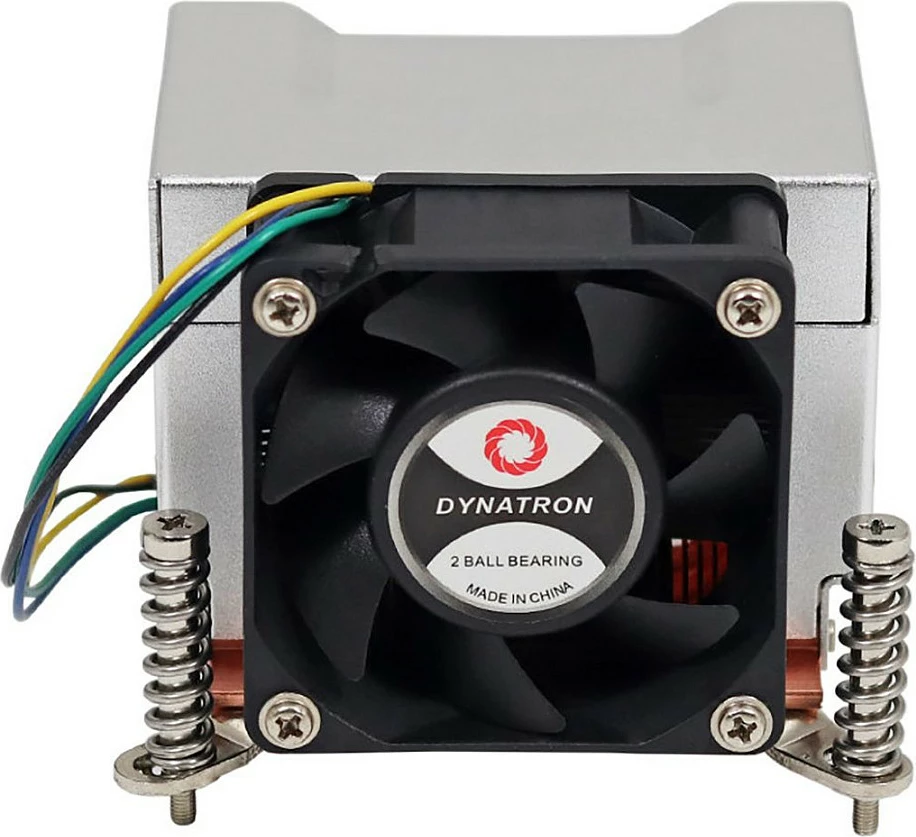 Ftohës procesori Inter-Tech Q-5, 6 cm, LGA 1700, alumini/bakër, zi/argjend