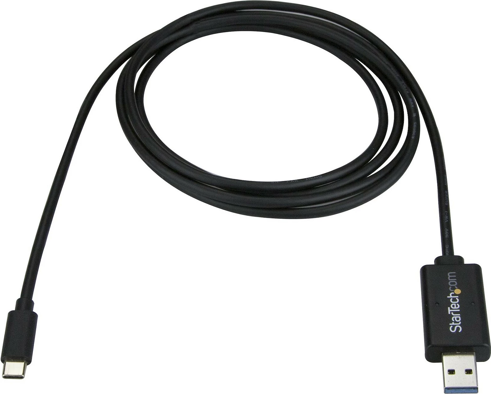 Kabllo transferi USB-C në USB-A StarTech USBC3LINK, 2 m, USB 3.2 Gen 1, 5 Gbps, e zezë