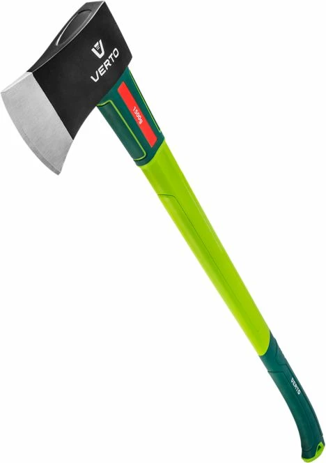 Sopatë universale Verto 05G202 1.5 kg, dorezë fiberglasi anti-rrëshqitëse, gjelbër/zezë