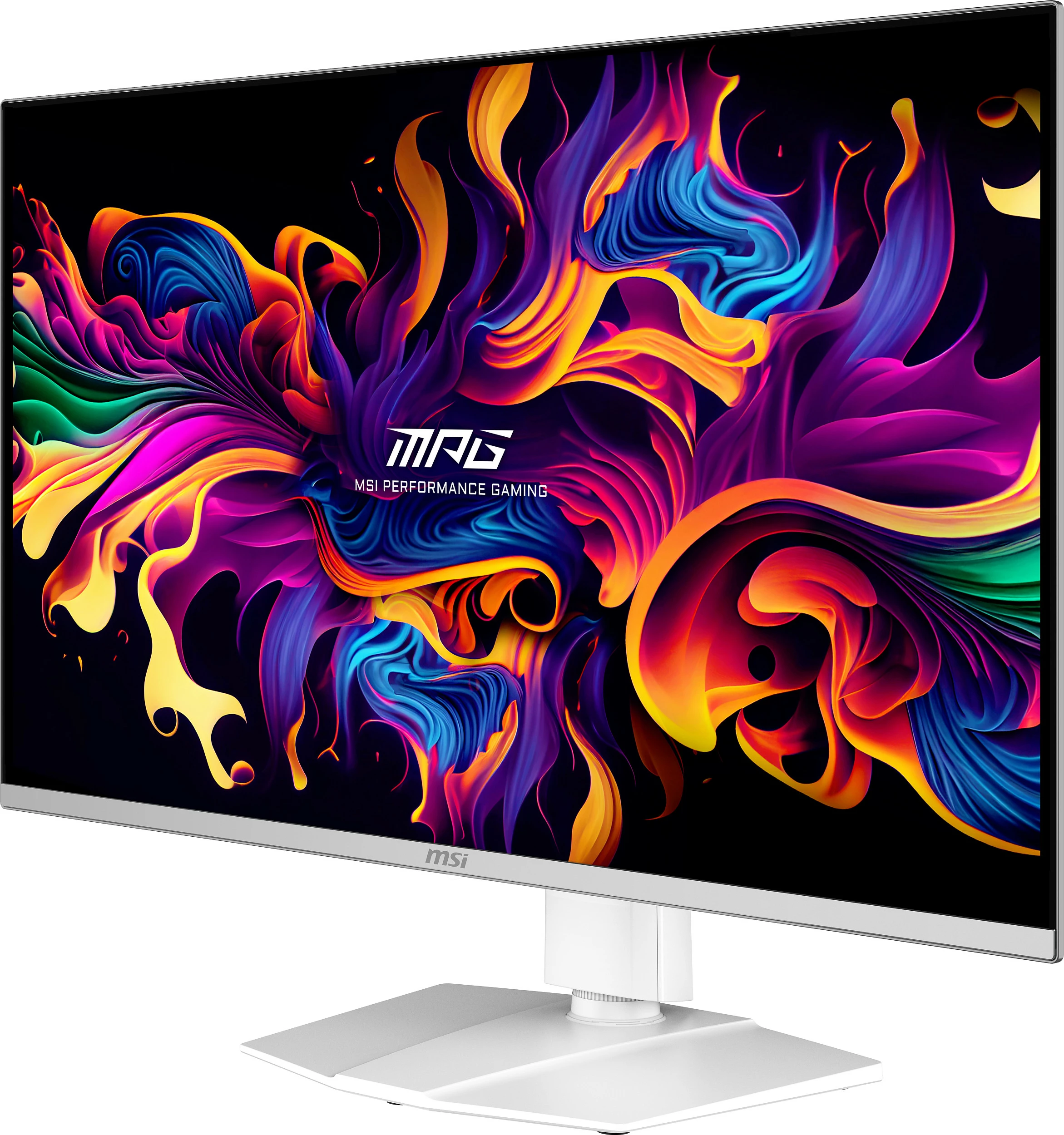Monitor MSI 9S6-3DD29A-022, 31.5", 4K QD-OLED, 240Hz, 0.03ms, HDR, USB-Hub, Pivot, i bardhë