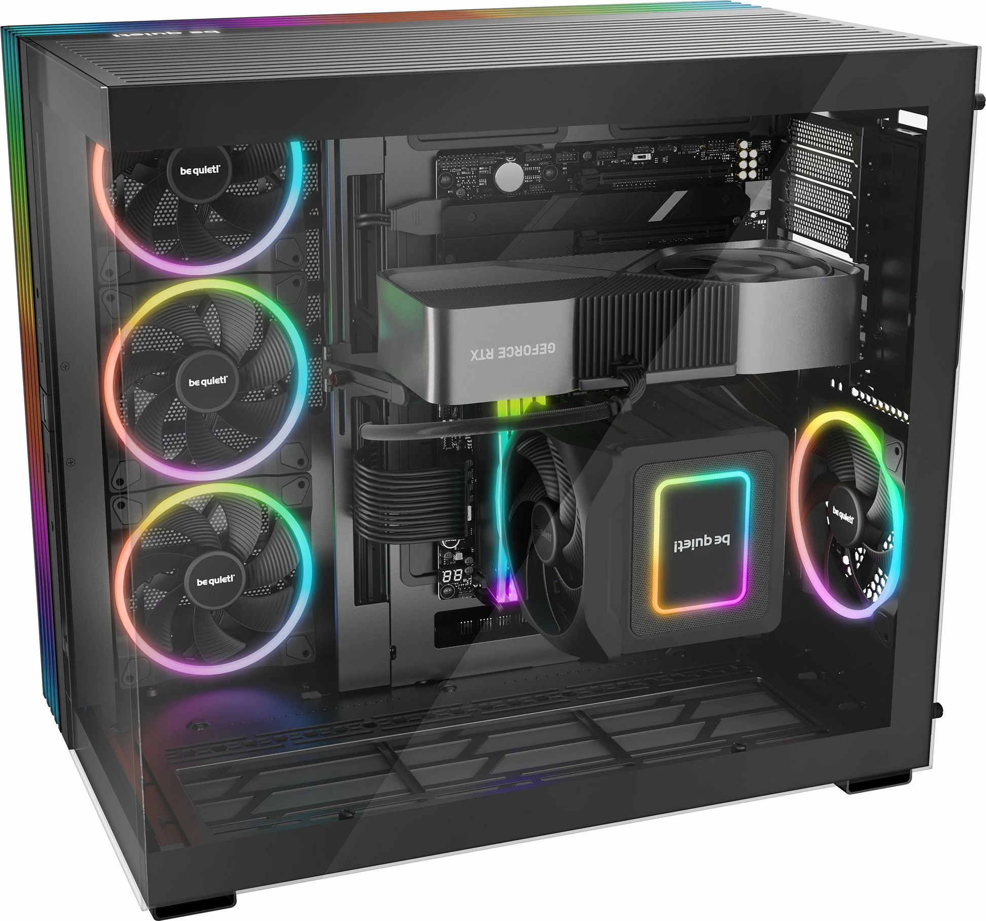 Kasë be quiet! Light Base 900 DX ARGB BGW69 Midi Tower ATX/e-ATX, e zezë
