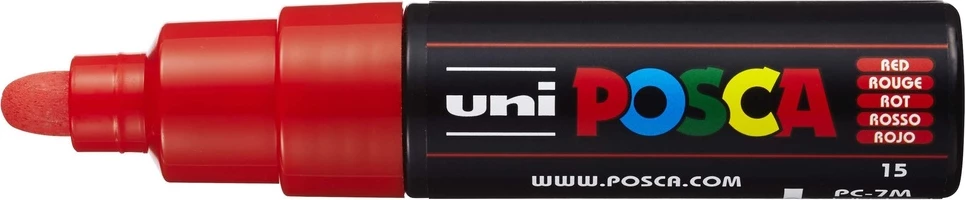 Marker Uni-pc-7m Posca i kuq