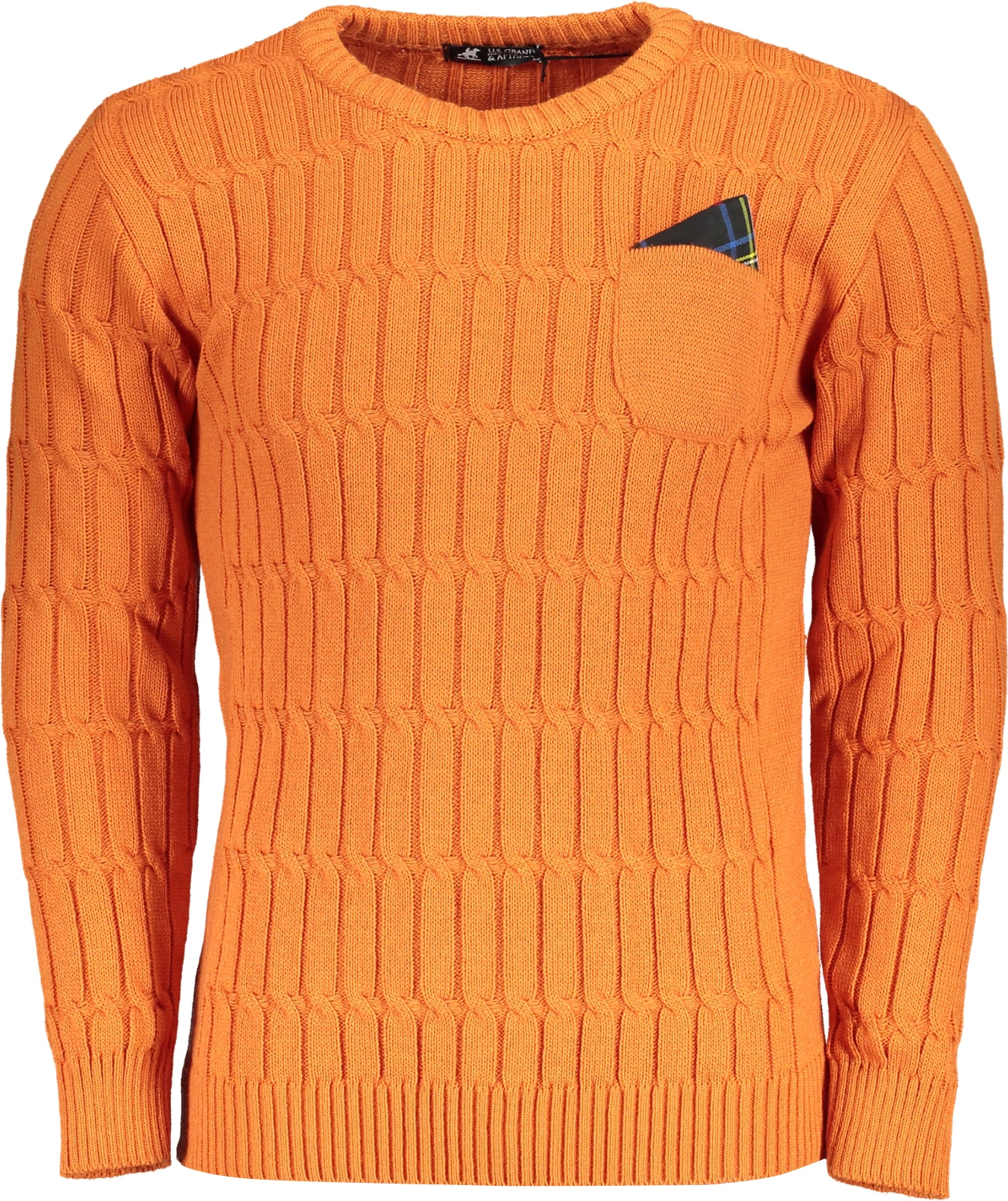 Xhemper për meshkuj U.S. GRAND POLO, portokalli