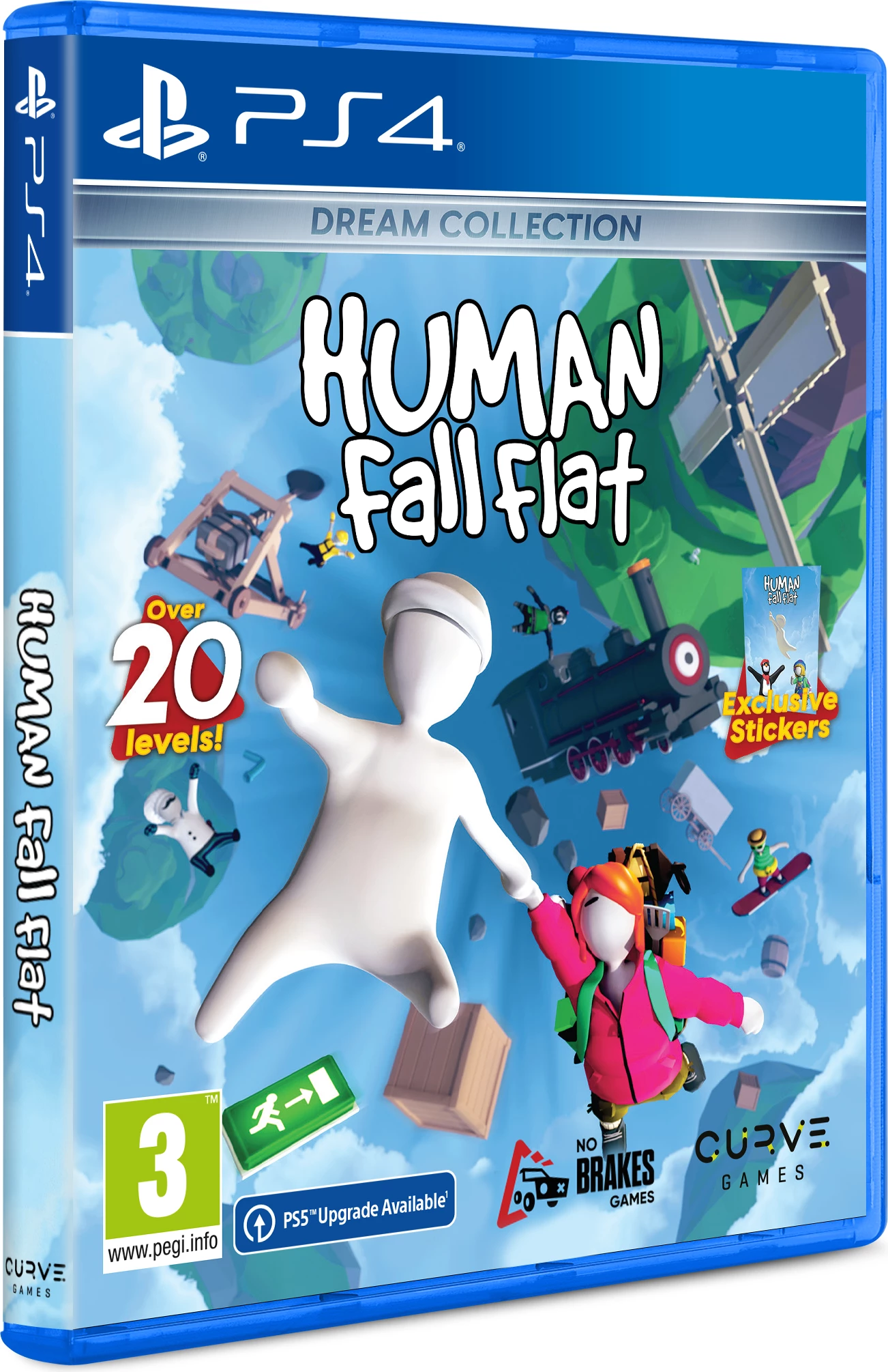 Lojë PS4 Curve Games Human: Fall Flat Dream Collection, PEGI 3, deri 8 lojtarë, 23 nivele