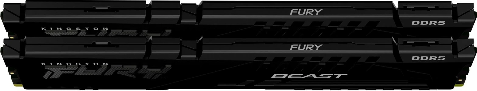 RAM Memorje Kingston FURY Beast DDR5, 64GB (2x32GB), 6000MHz, CL30, e zezë