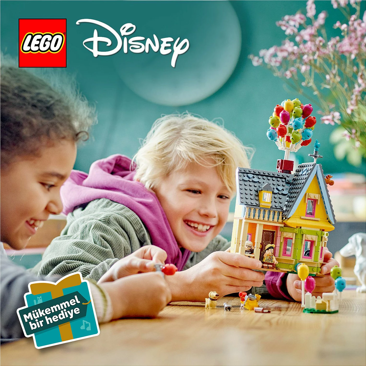 Set ndërtimi LEGO Disney 43217 Up House, 598 copë, shumëngjyrësh