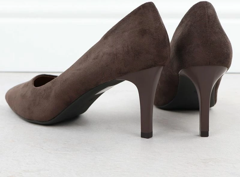 Këpucë elegante femra Sergio Leone, çokollatë