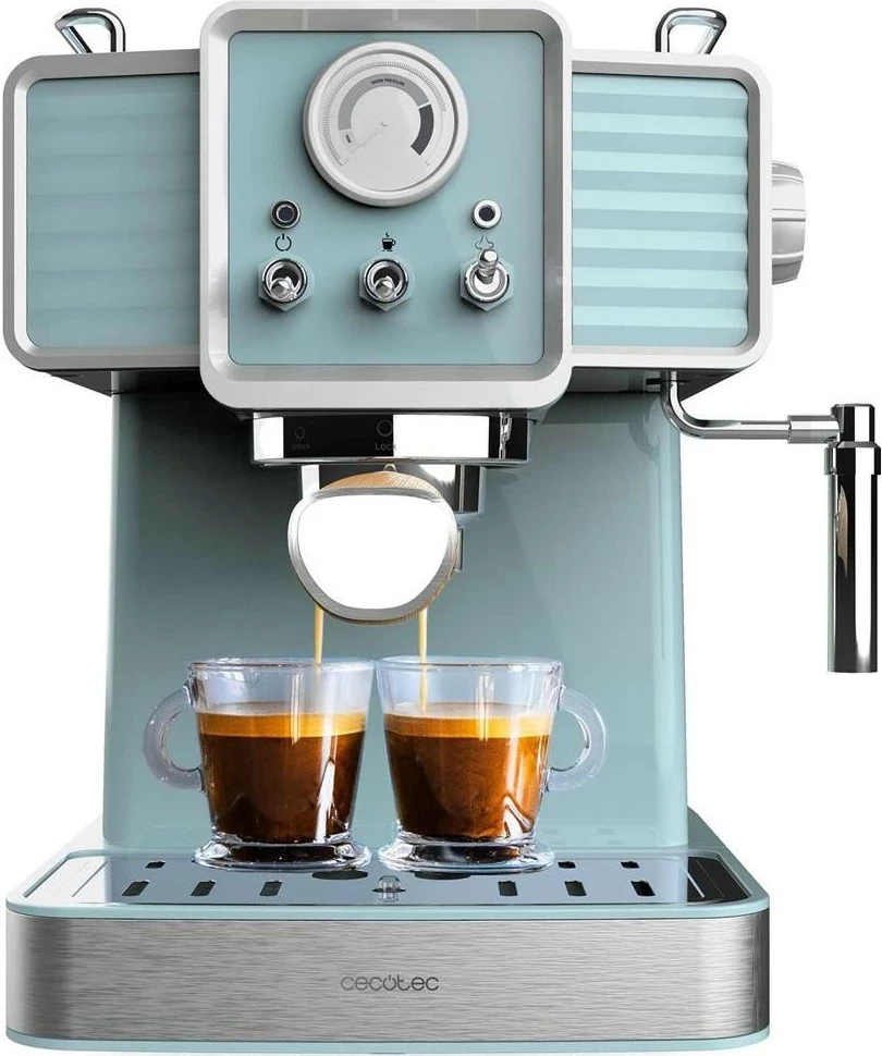Aparat kafeje Cecotec Power Espresso 20 Tradizionale, blu