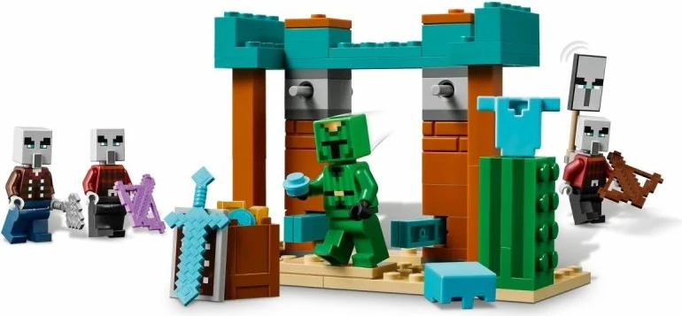 Set lodrash Lego Minecraft për fëmijë